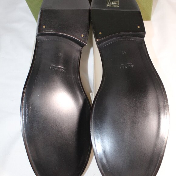 NWB Gucci Marmont GG New Ivoire Loafers Flats Slip Ons 41  816333 - Picture 5 of 5